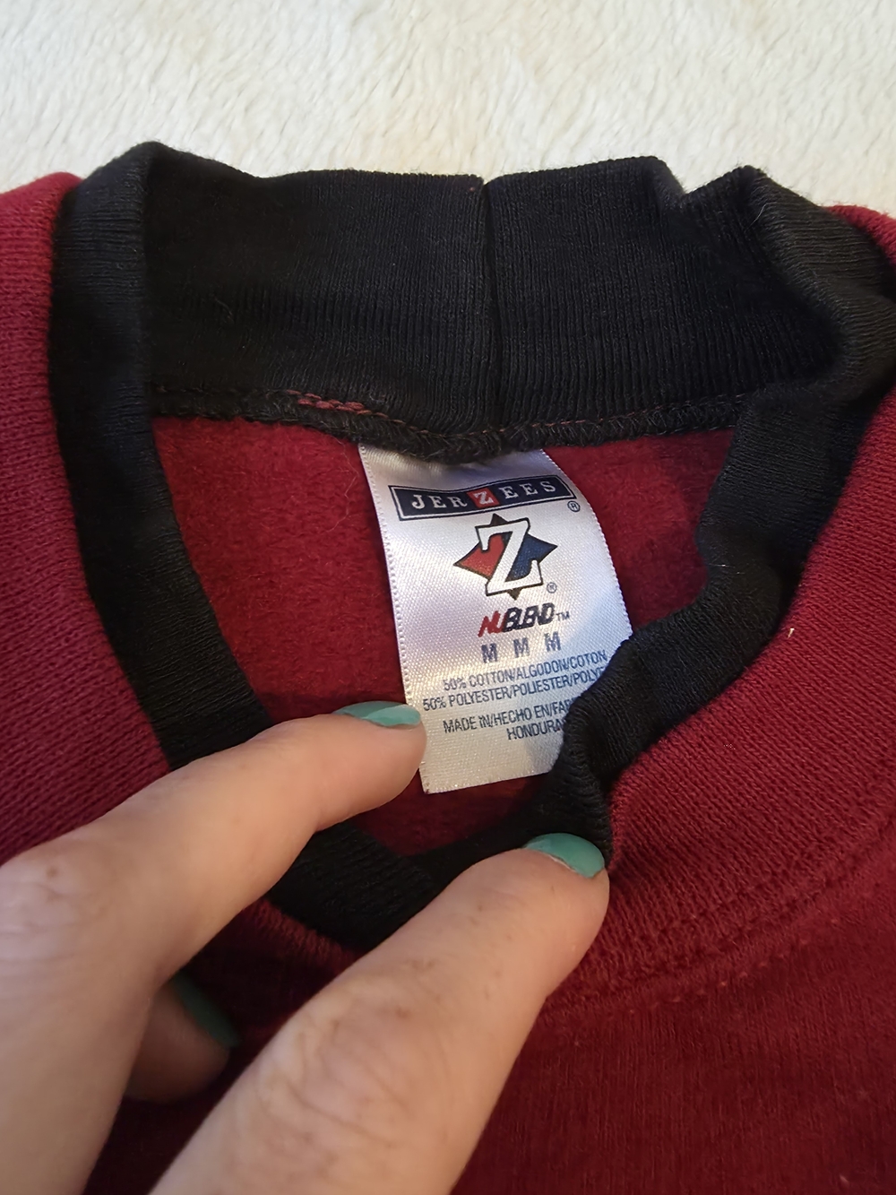 vintage jerzees Sweatshirt Womens M cottagecore birds - Picture 3 of 4